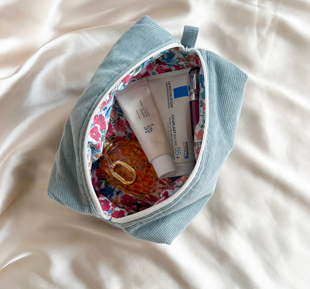 Blue Oasis Handmade Makeup Bag