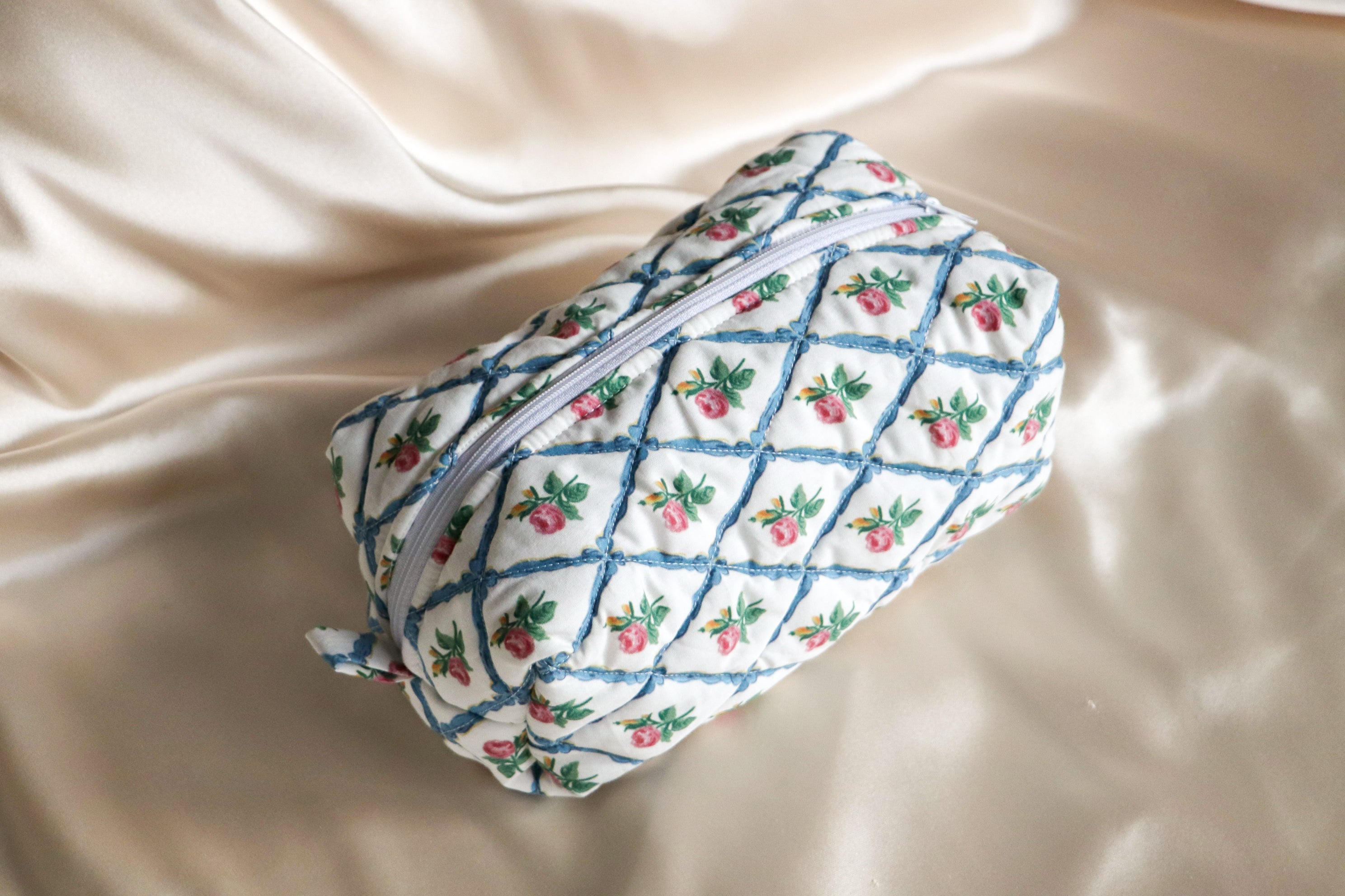 Rose Garden Handmade Makeup Bag