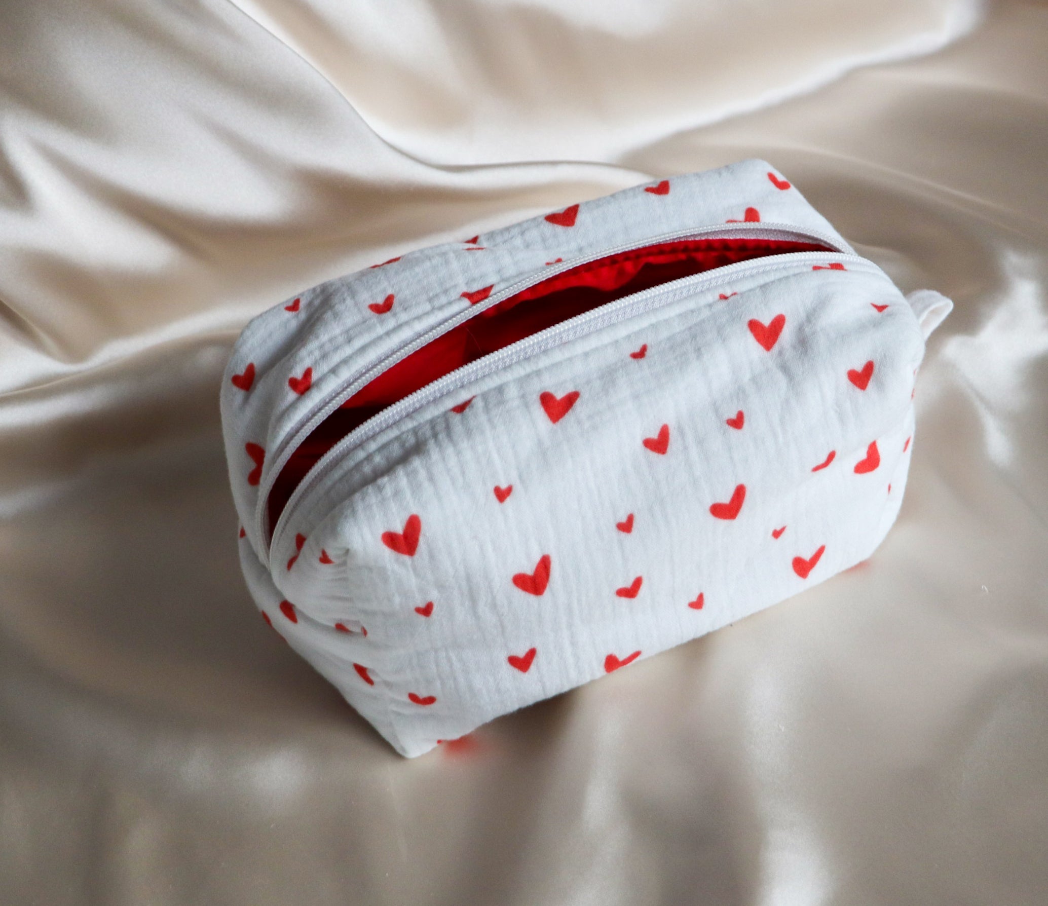 Love in Dubai Handmade Makeup Bag